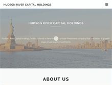 Tablet Screenshot of hudsonrivercapital.com